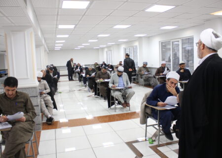 چهارمین دوره آزمون ورودی مقطع سطح۳  مرکزعلمی تخصصی امام شافعی (ره)سنندج برگزارشد.