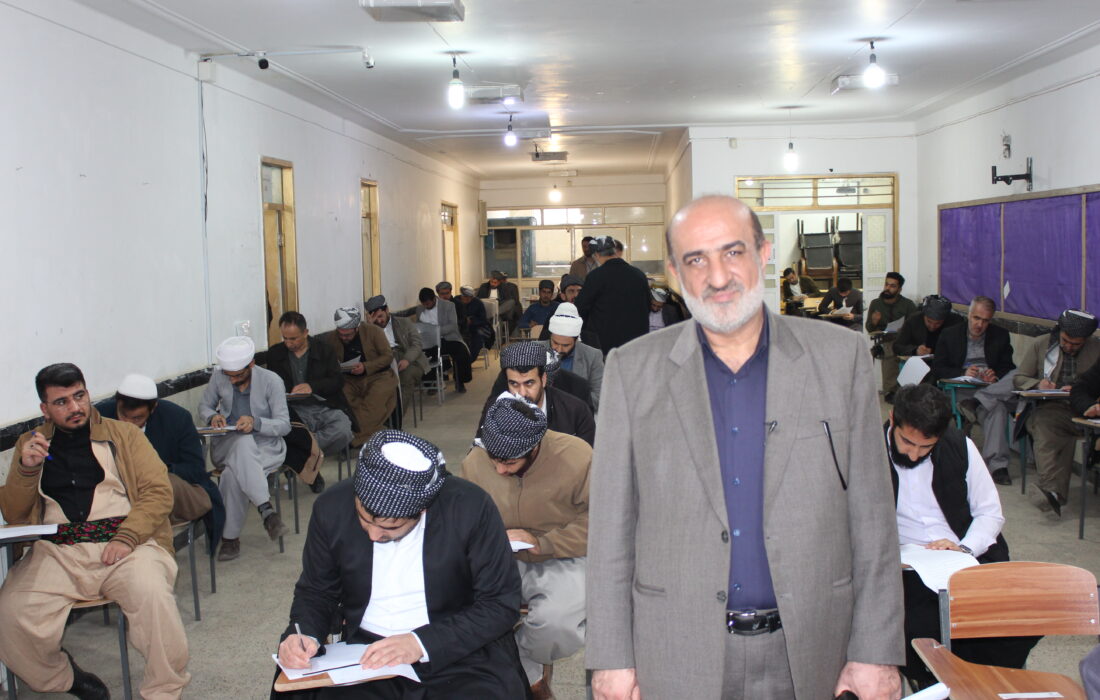 برگزاری آزمون های تعیین سطح وویژه مدرسین مدارس علوم دینی اهل سنت استان کردستان
